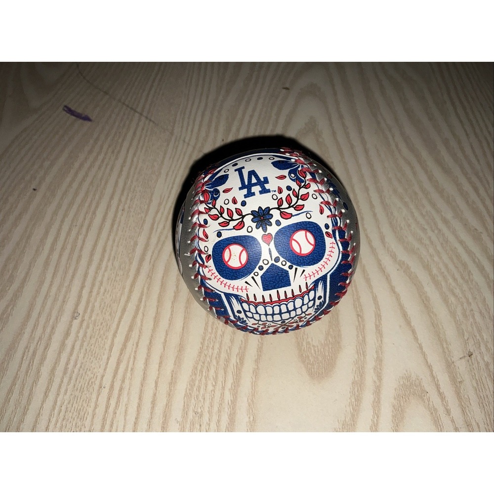 Los Angeles Dodgers Day Of The Dead‎ Baseball Ball